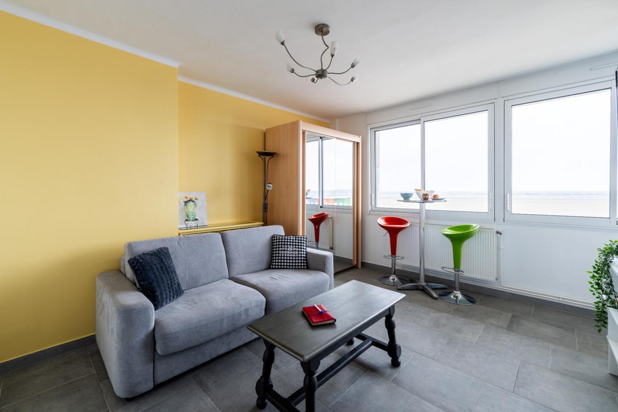 Malo-Les-Bains Rdc Avec Terrasse Privee En Face De La Mer Duinkerke Buitenkant foto